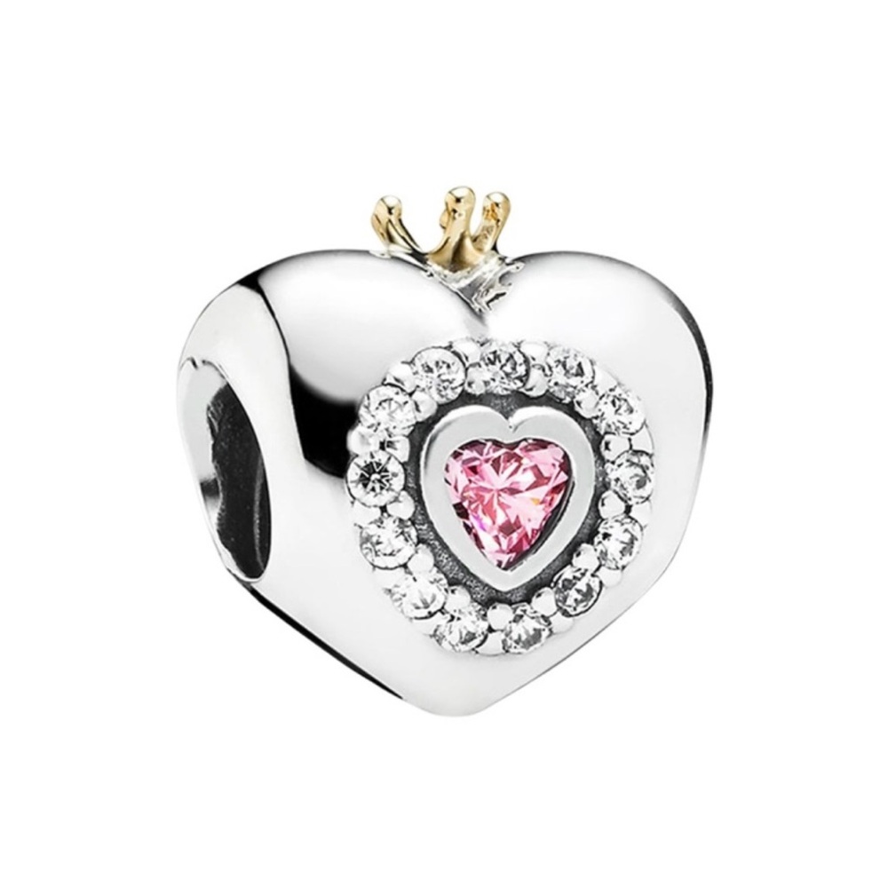 Pandora- Princess Heart (vintage/retired) Charm